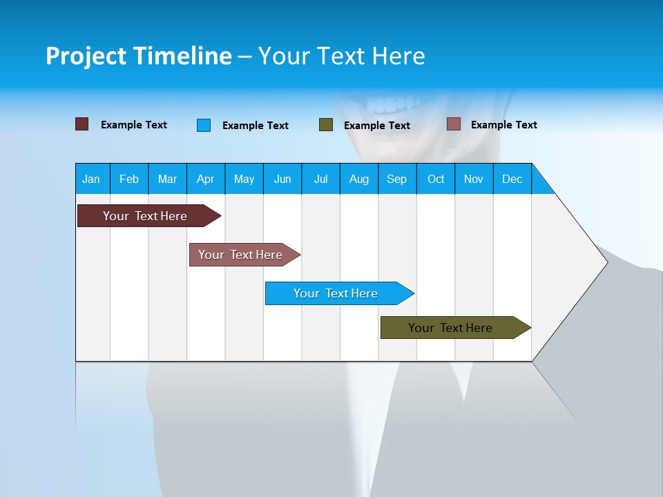 Guy Businessman Corporate PowerPoint Template