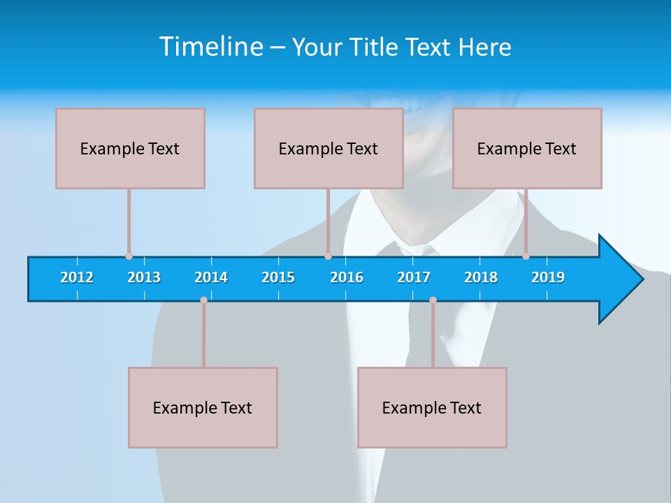 Guy Businessman Corporate PowerPoint Template