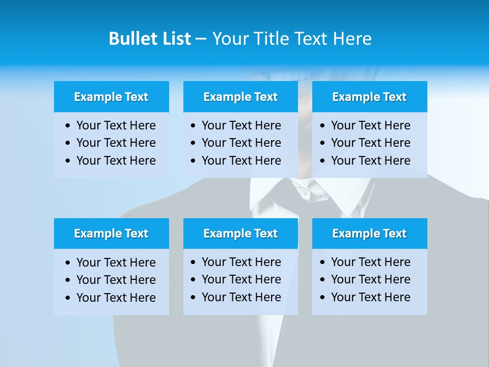 Guy Businessman Corporate PowerPoint Template