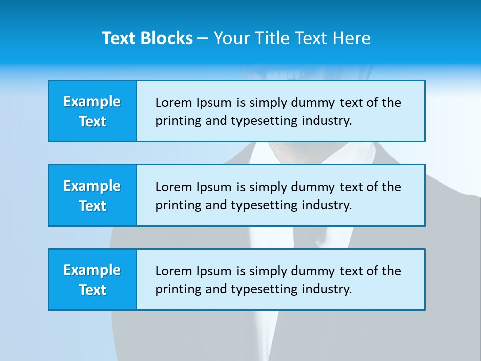 Guy Businessman Corporate PowerPoint Template