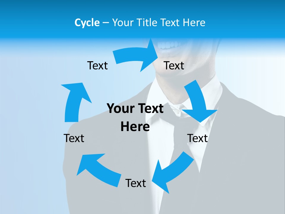 Guy Businessman Corporate PowerPoint Template