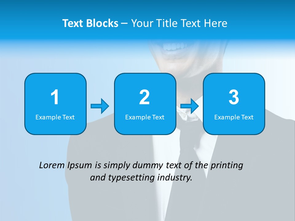 Guy Businessman Corporate PowerPoint Template