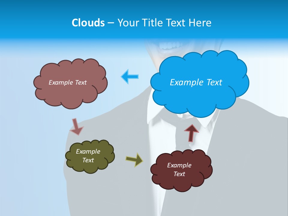 Guy Businessman Corporate PowerPoint Template