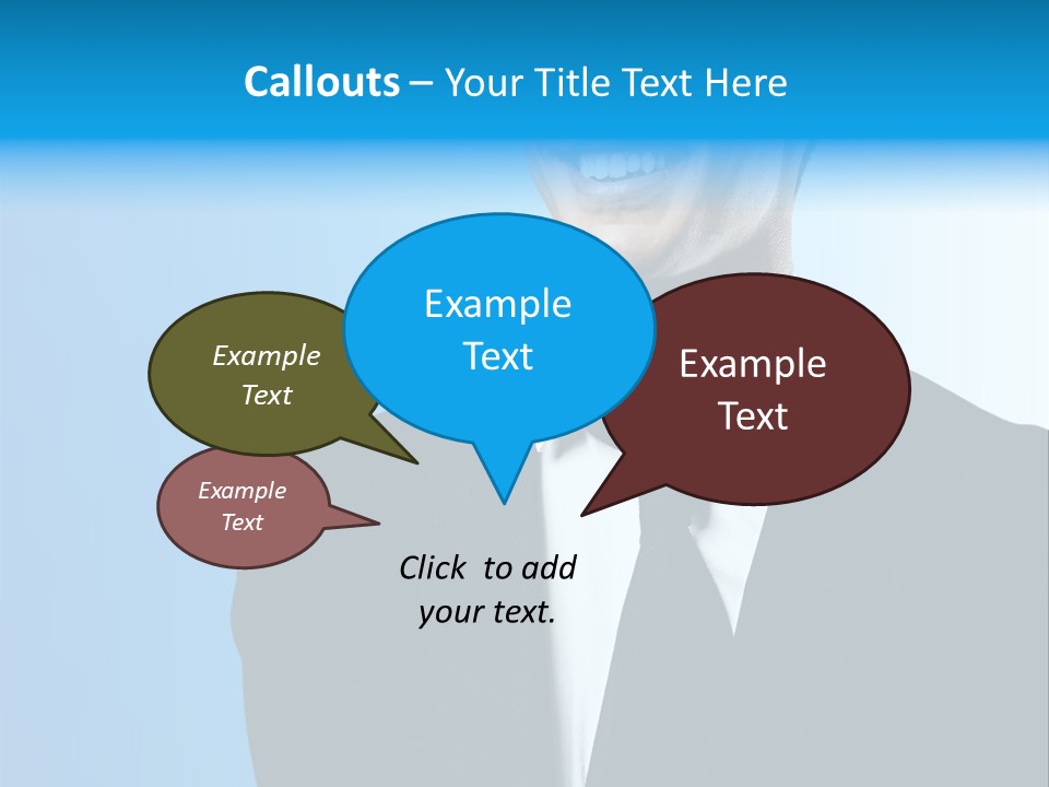 Guy Businessman Corporate PowerPoint Template