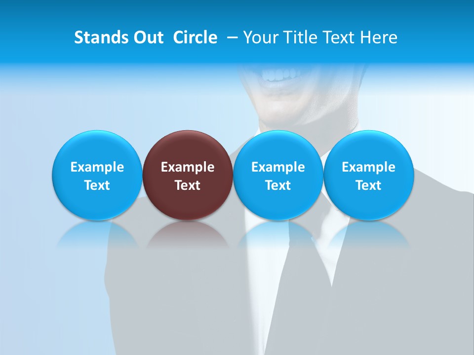 Guy Businessman Corporate PowerPoint Template