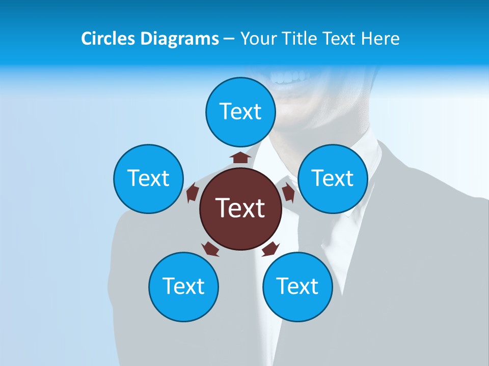 Guy Businessman Corporate PowerPoint Template