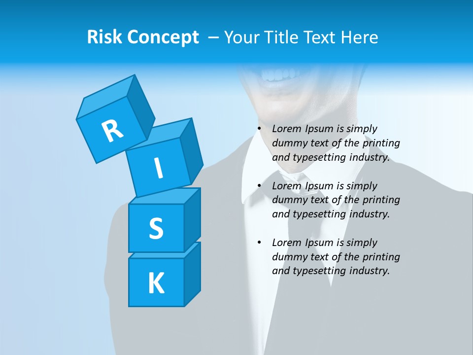 Guy Businessman Corporate PowerPoint Template