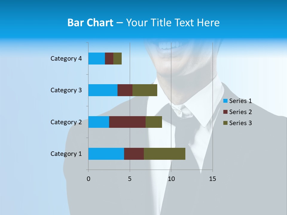 Guy Businessman Corporate PowerPoint Template