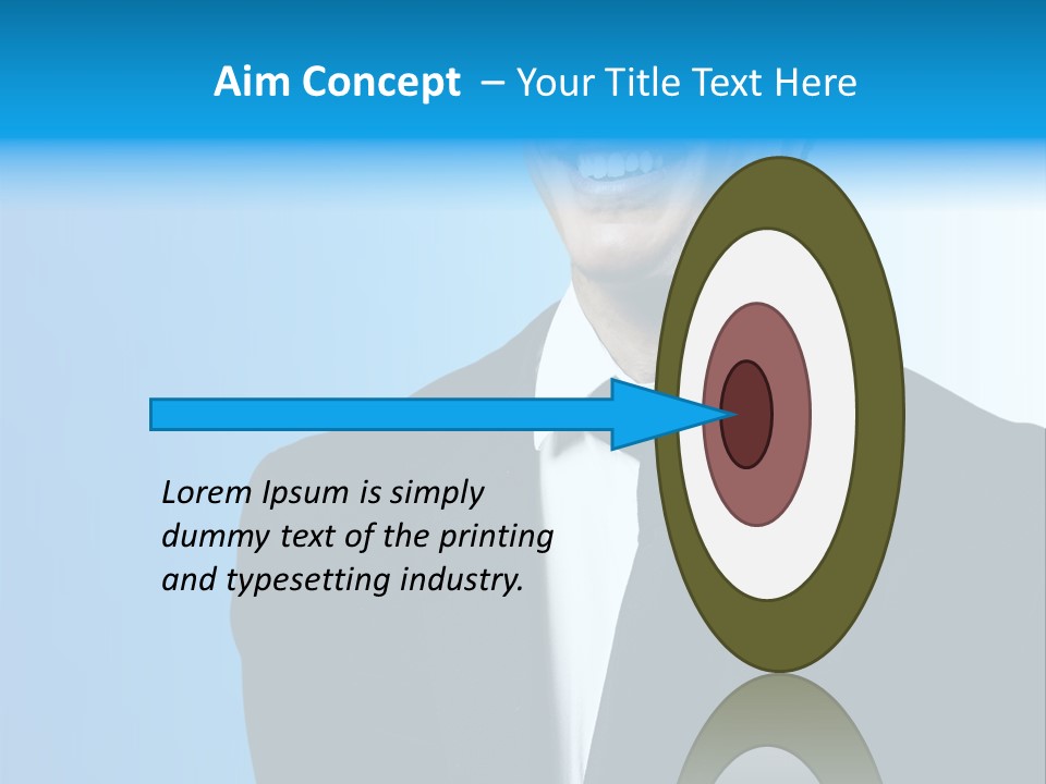 Guy Businessman Corporate PowerPoint Template