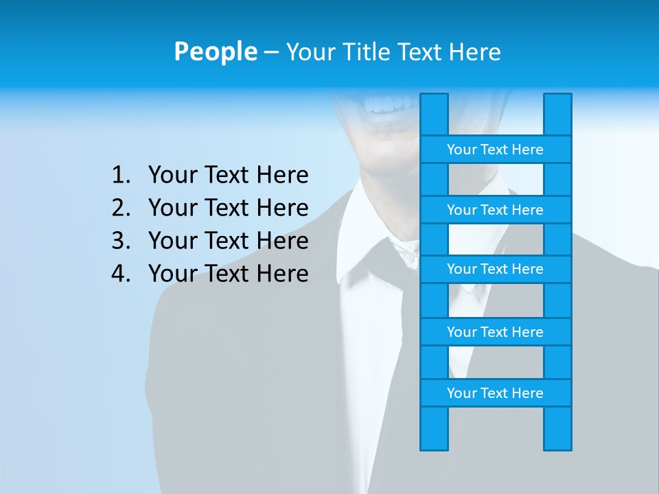 Guy Businessman Corporate PowerPoint Template