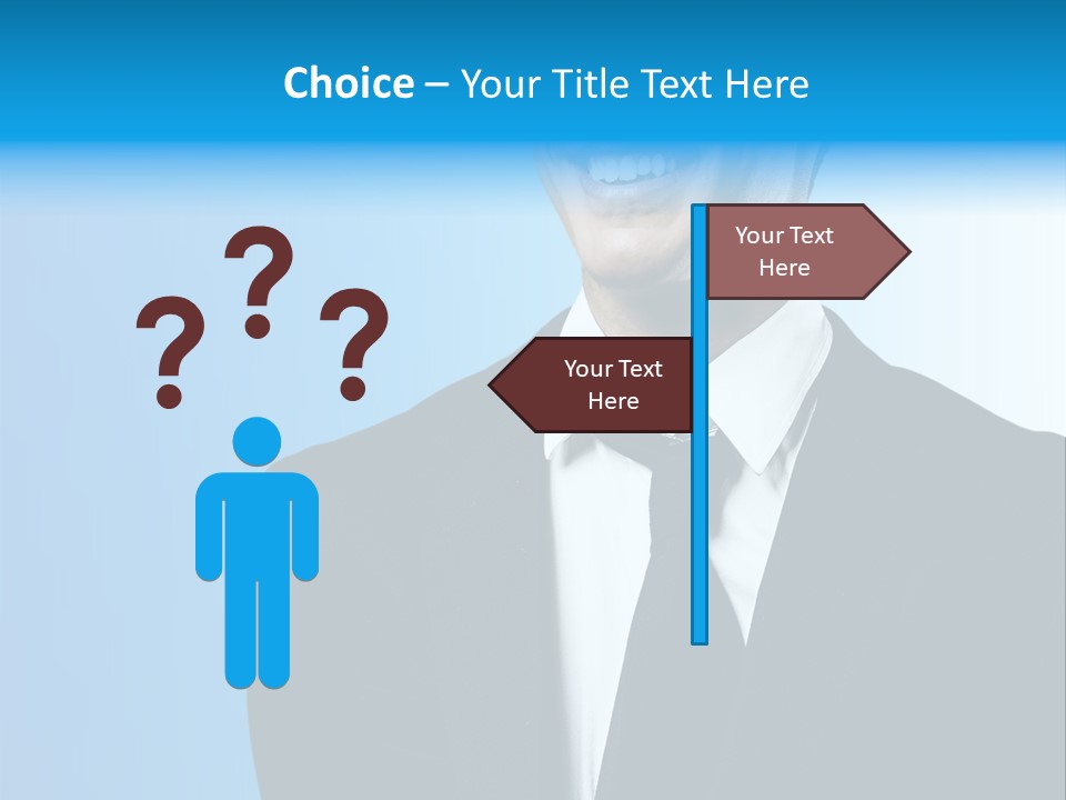 Guy Businessman Corporate PowerPoint Template