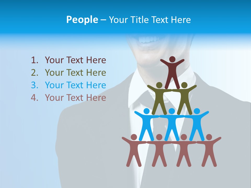 Guy Businessman Corporate PowerPoint Template