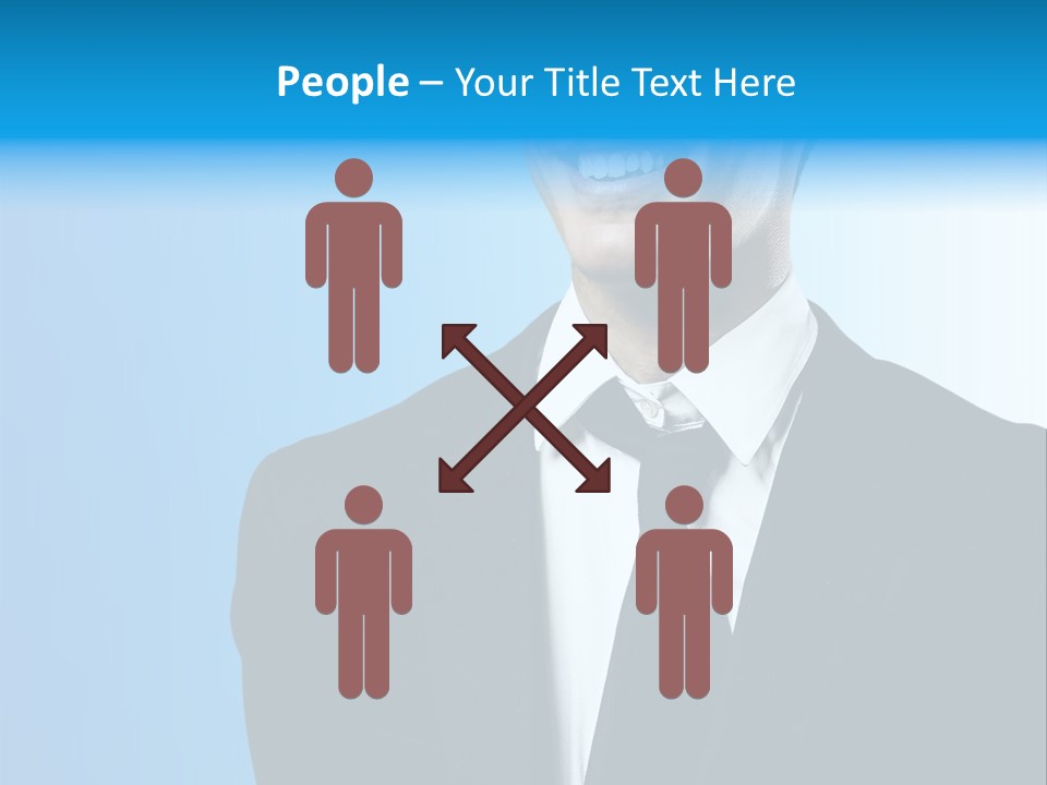 Guy Businessman Corporate PowerPoint Template