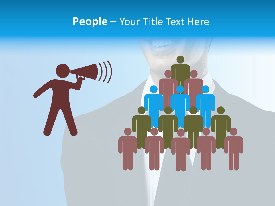 Guy Businessman Corporate PowerPoint Template