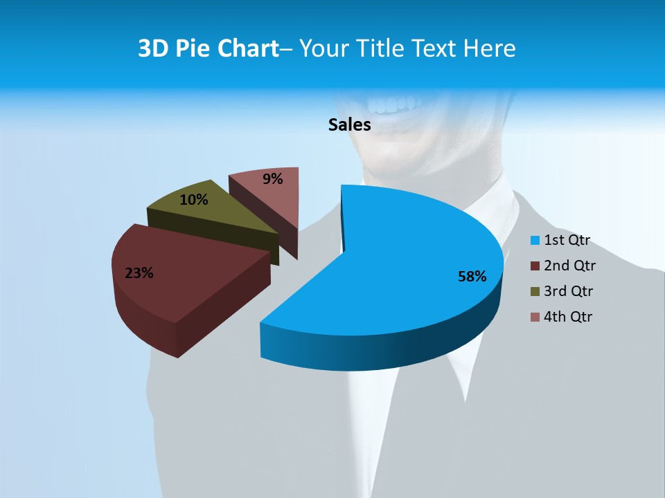 Guy Businessman Corporate PowerPoint Template