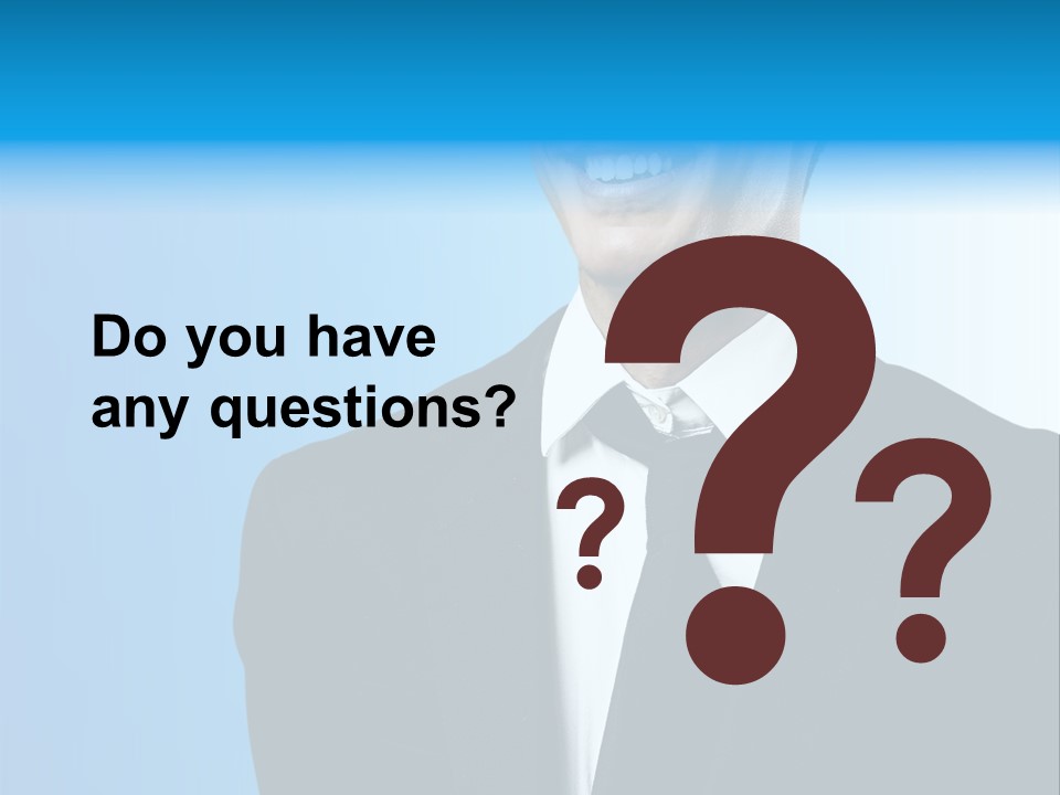 Guy Businessman Corporate PowerPoint Template