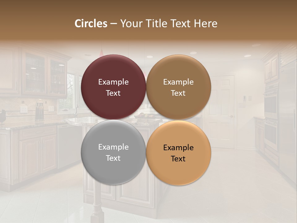 Eat Counter Luxury PowerPoint Template