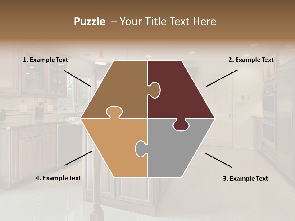 Eat Counter Luxury PowerPoint Template