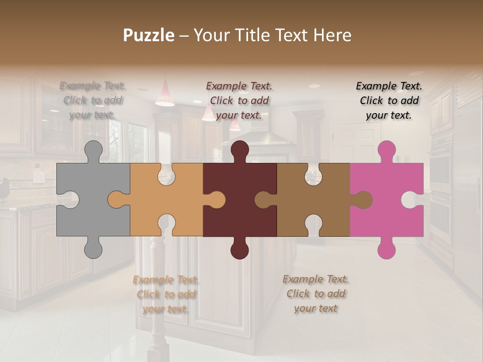 Eat Counter Luxury PowerPoint Template