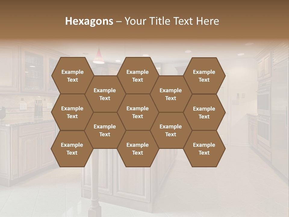 Eat Counter Luxury PowerPoint Template