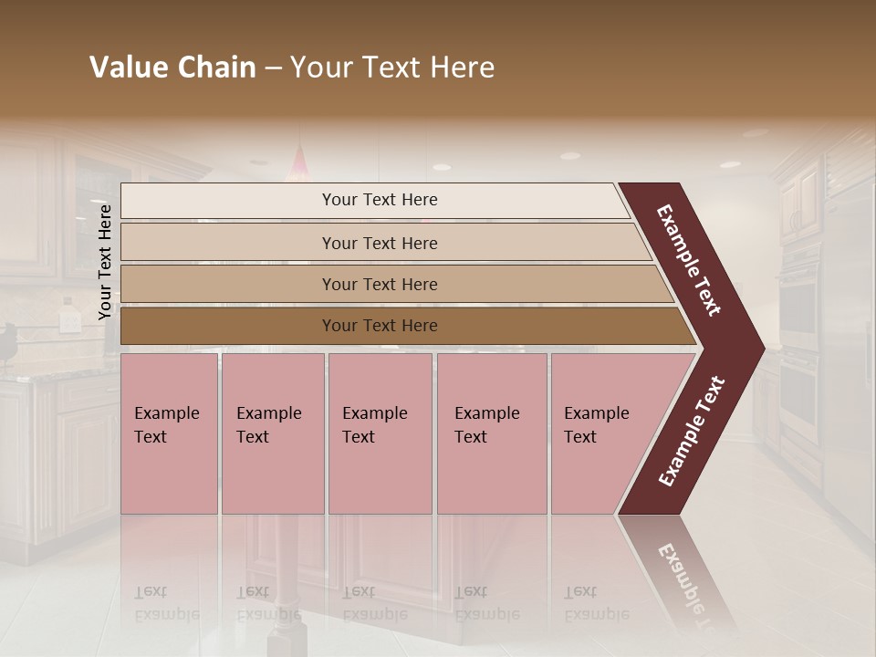 Eat Counter Luxury PowerPoint Template