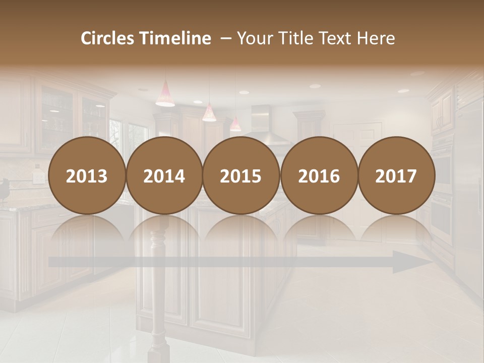 Eat Counter Luxury PowerPoint Template