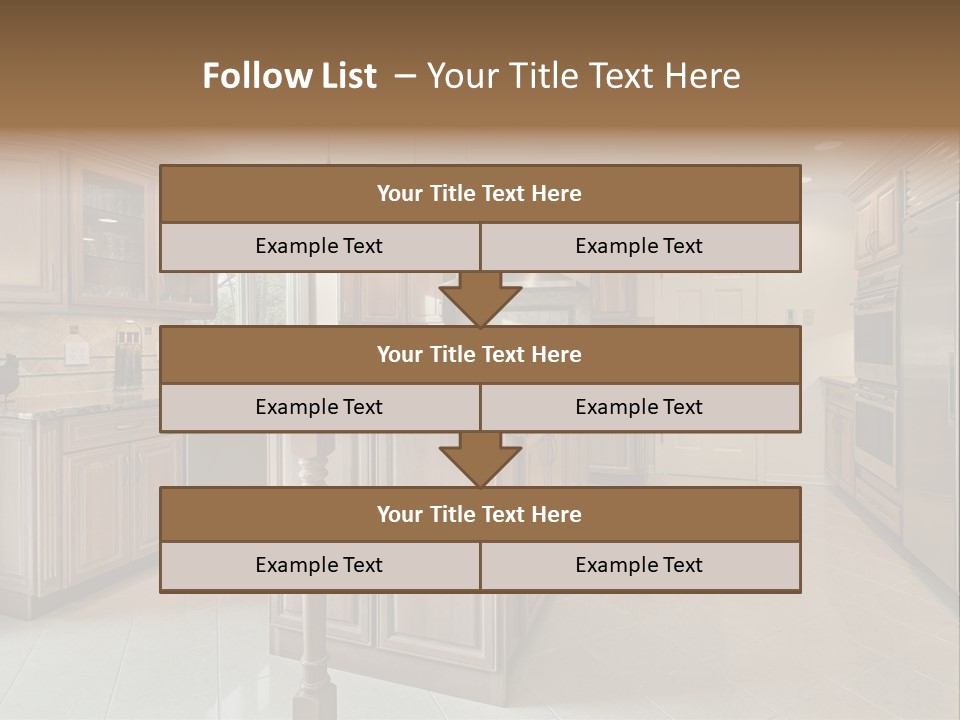 Eat Counter Luxury PowerPoint Template