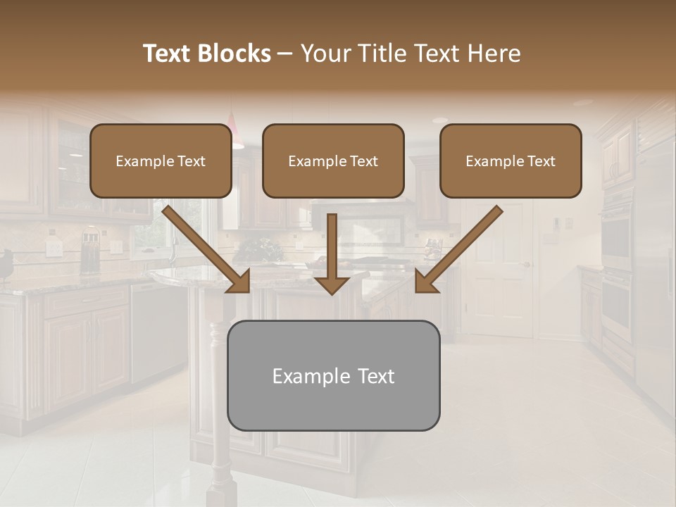 Eat Counter Luxury PowerPoint Template