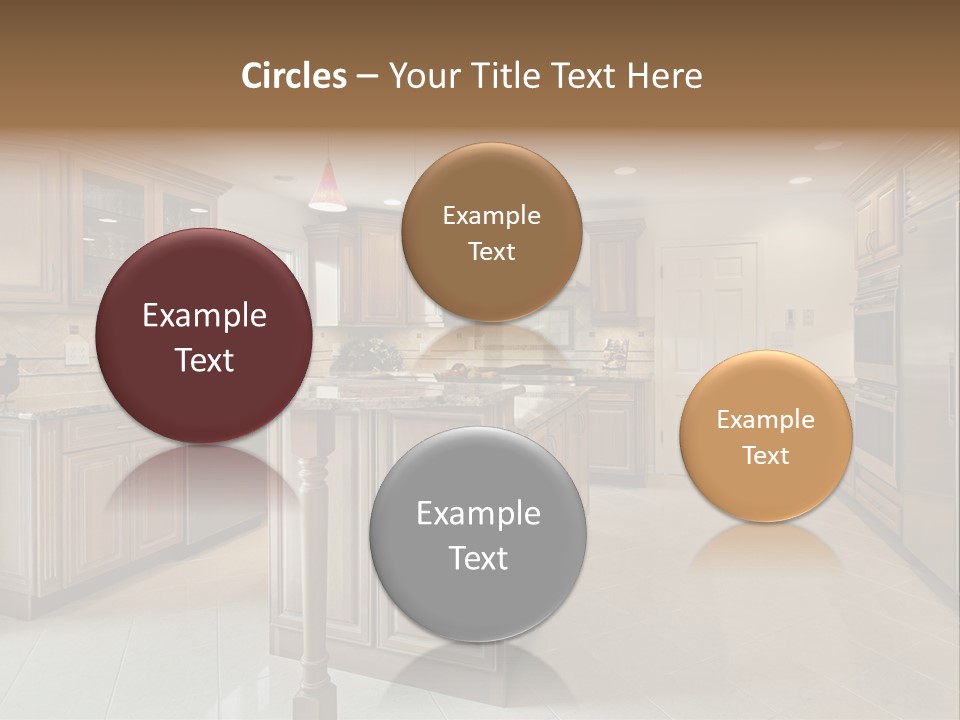 Eat Counter Luxury PowerPoint Template