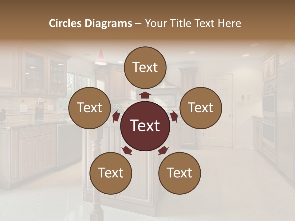 Eat Counter Luxury PowerPoint Template