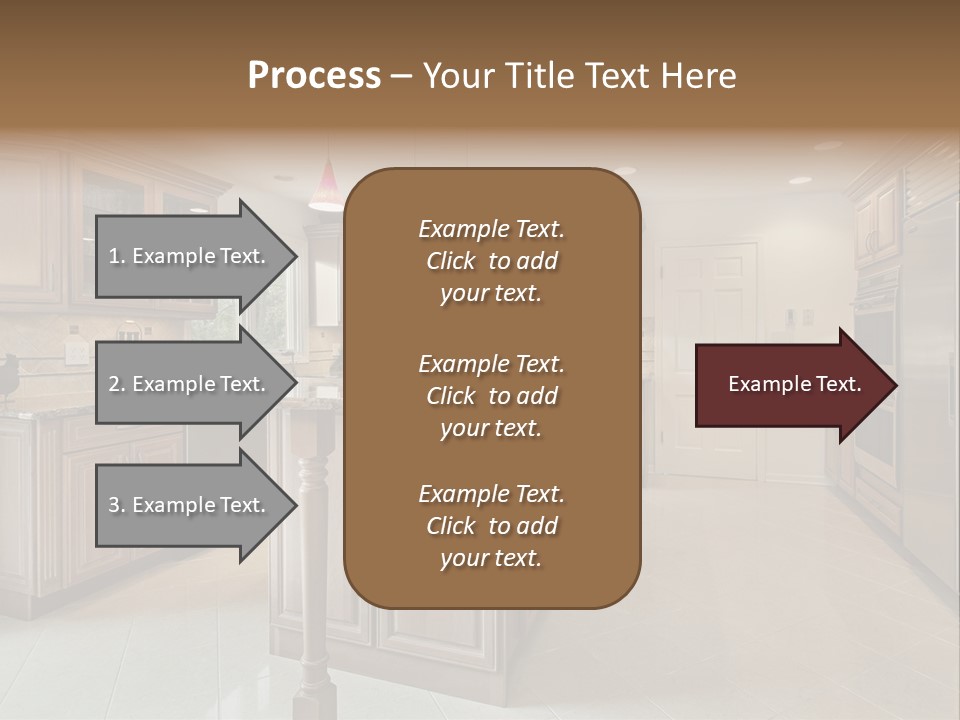 Eat Counter Luxury PowerPoint Template