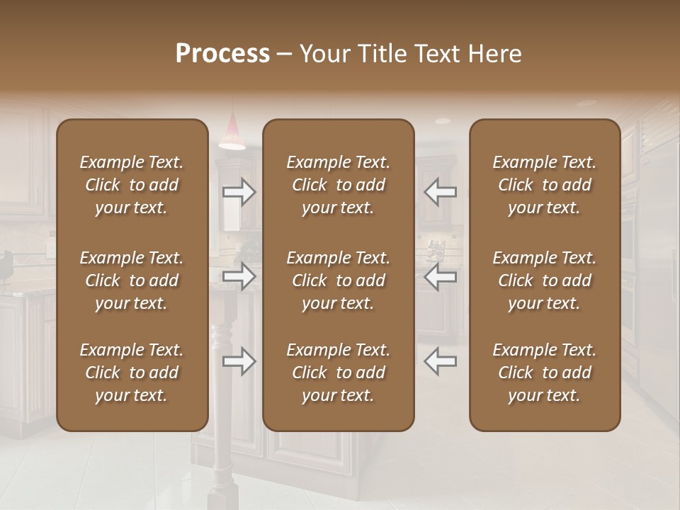Eat Counter Luxury PowerPoint Template