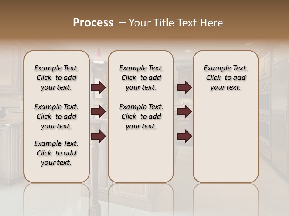 Eat Counter Luxury PowerPoint Template