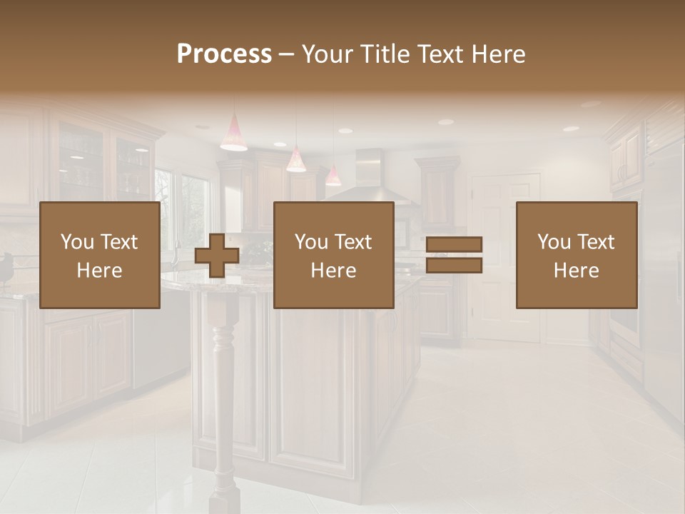 Eat Counter Luxury PowerPoint Template