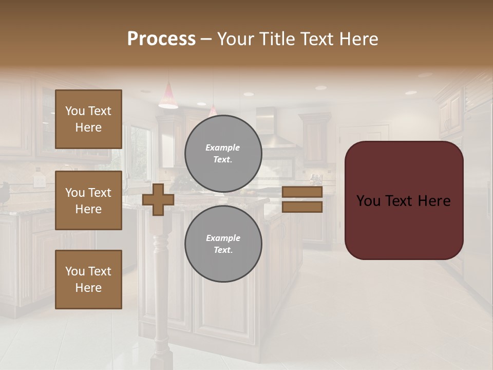 Eat Counter Luxury PowerPoint Template