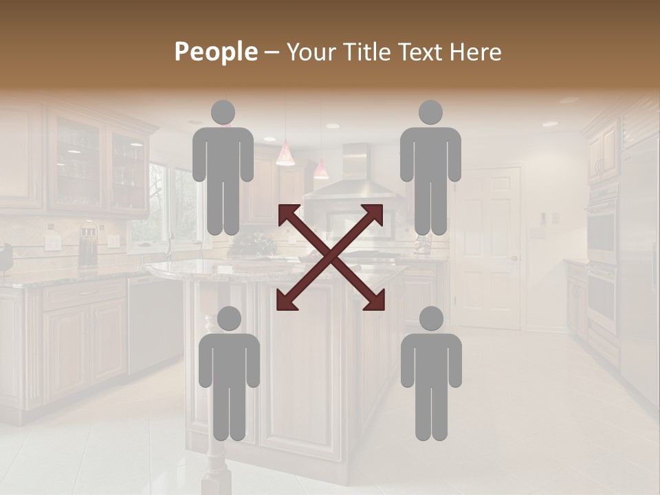 Eat Counter Luxury PowerPoint Template