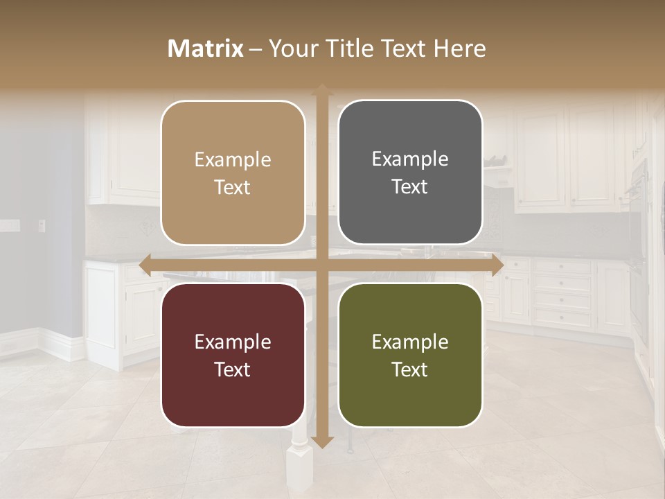 Luxury Living Floor PowerPoint Template