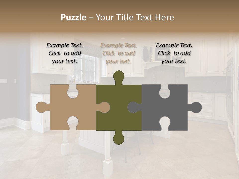 Luxury Living Floor PowerPoint Template