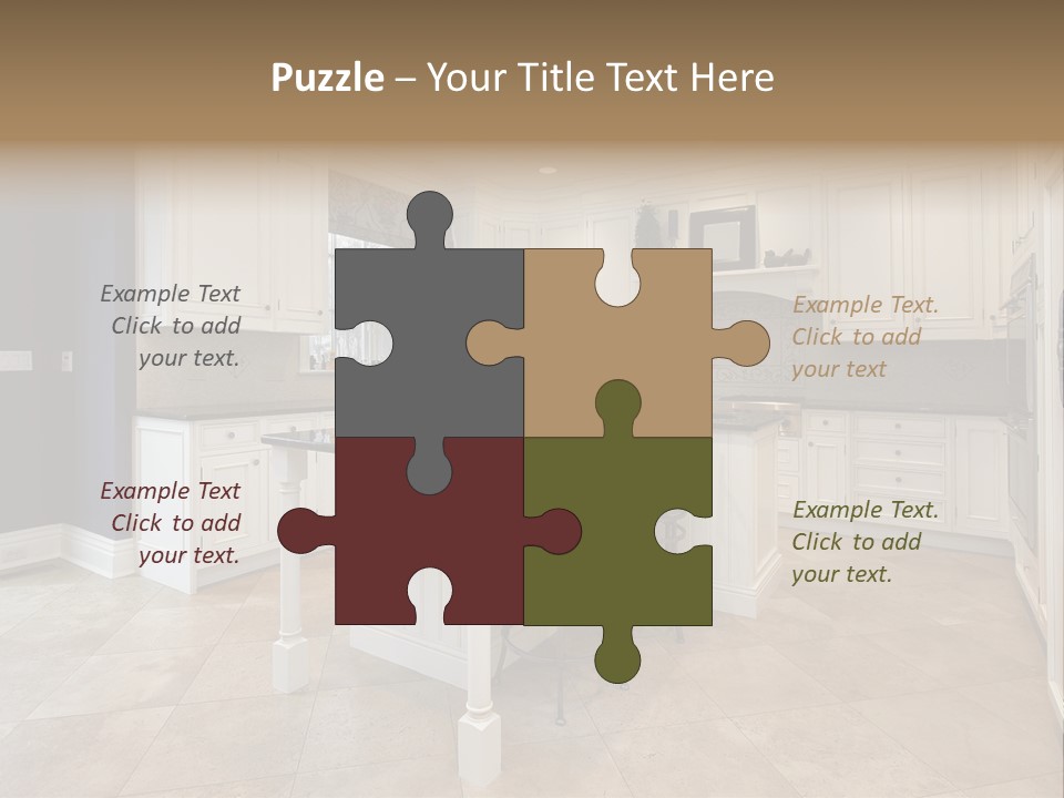 Luxury Living Floor PowerPoint Template