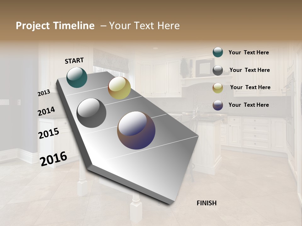 Luxury Living Floor PowerPoint Template