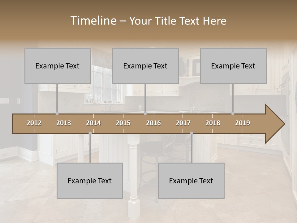 Luxury Living Floor PowerPoint Template