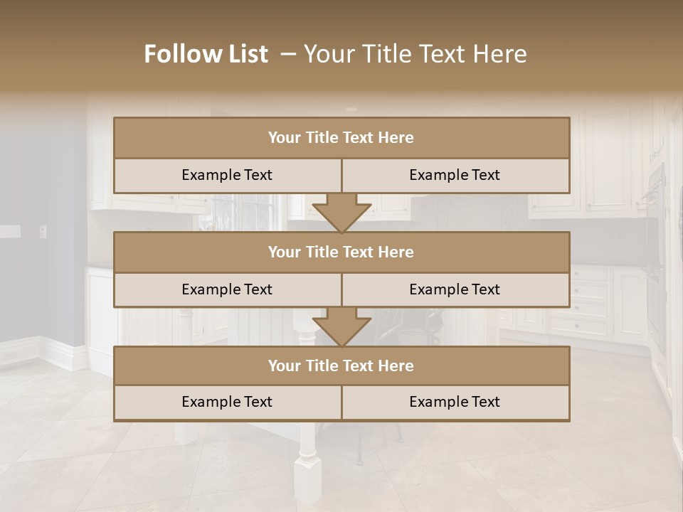 Luxury Living Floor PowerPoint Template