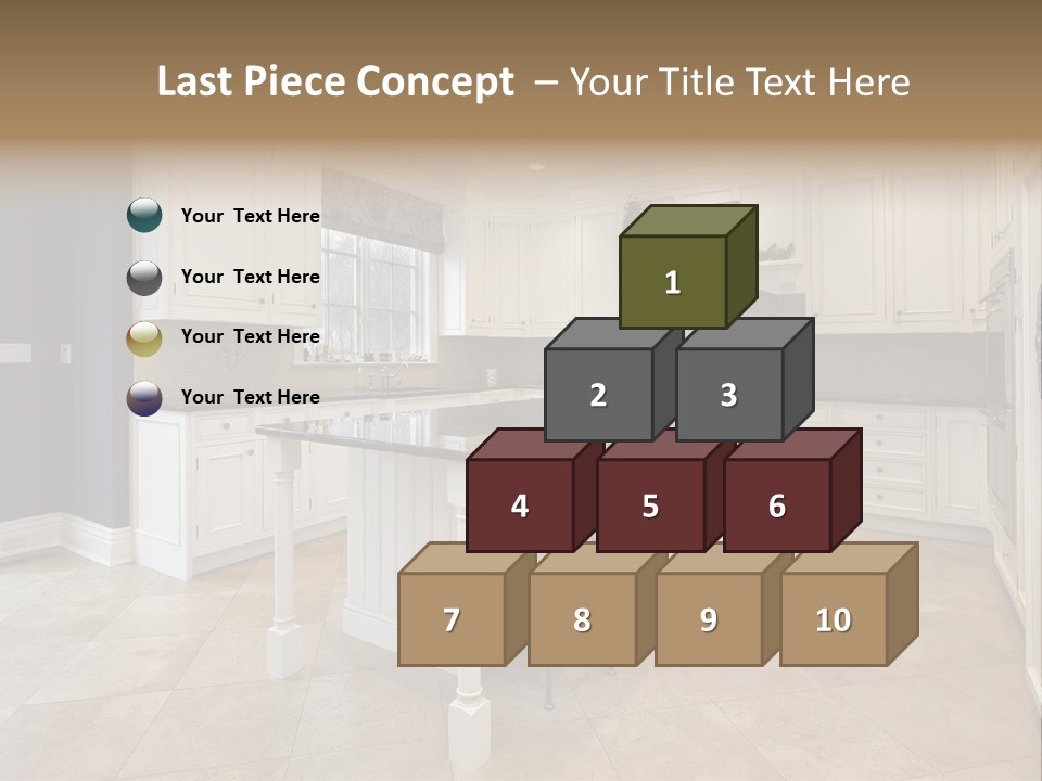 Luxury Living Floor PowerPoint Template