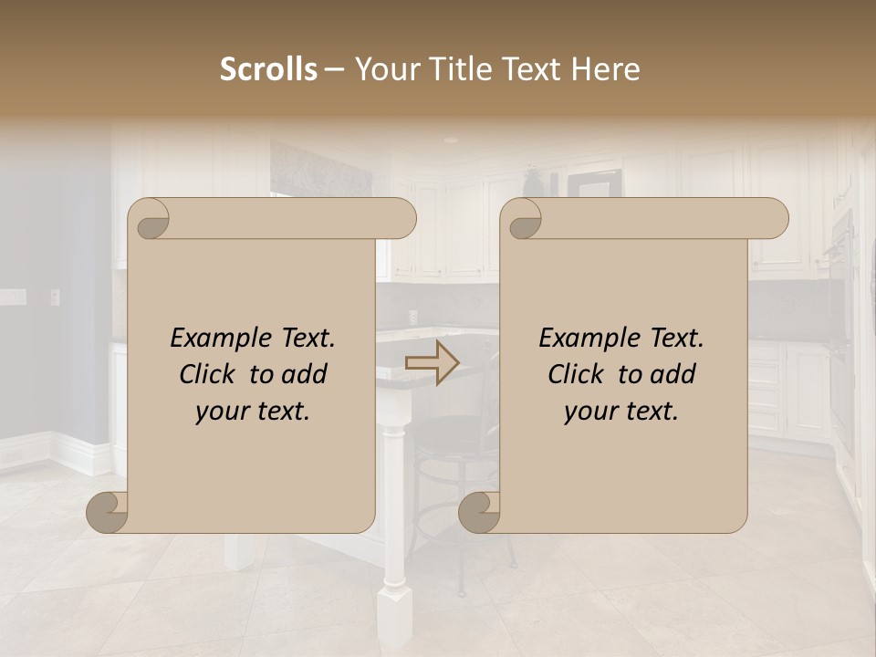 Luxury Living Floor PowerPoint Template