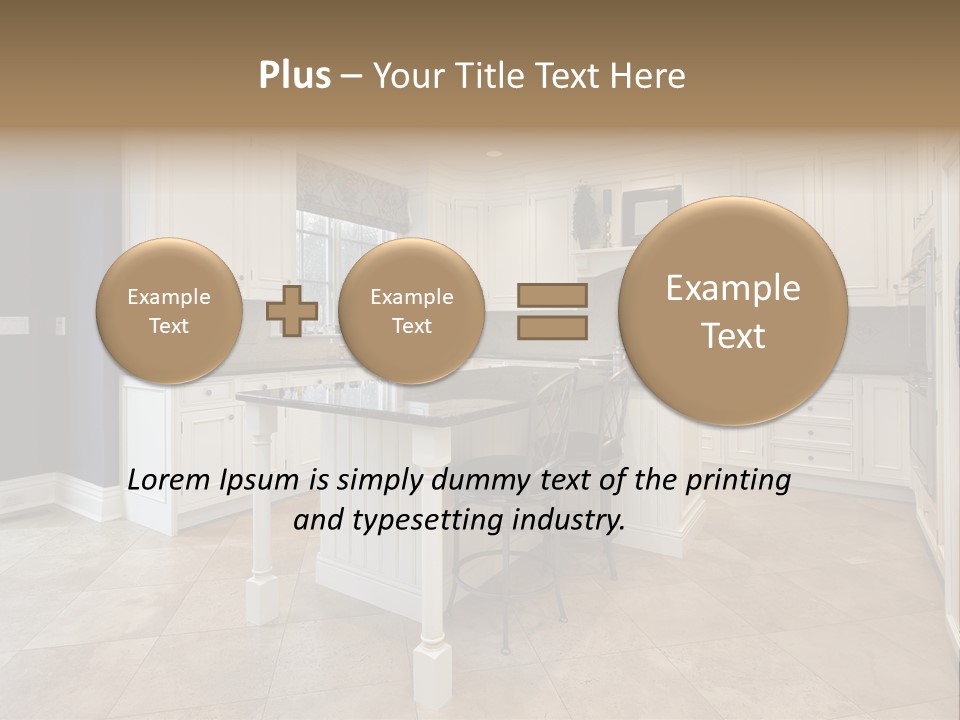 Luxury Living Floor PowerPoint Template