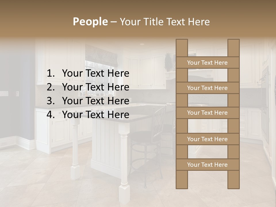 Luxury Living Floor PowerPoint Template