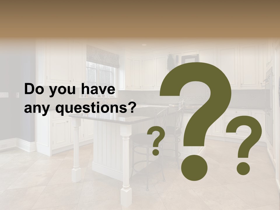 Luxury Living Floor PowerPoint Template