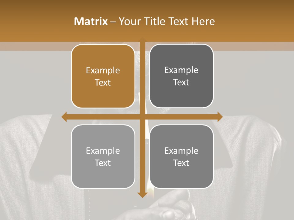 Male Face Habit PowerPoint Template