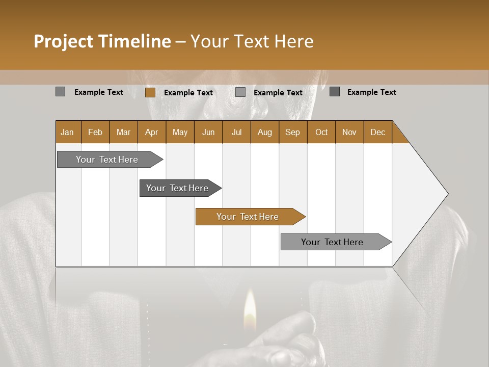 Male Face Habit PowerPoint Template