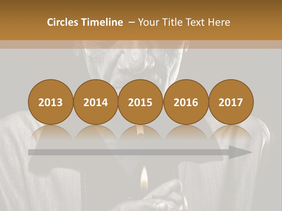 Male Face Habit PowerPoint Template